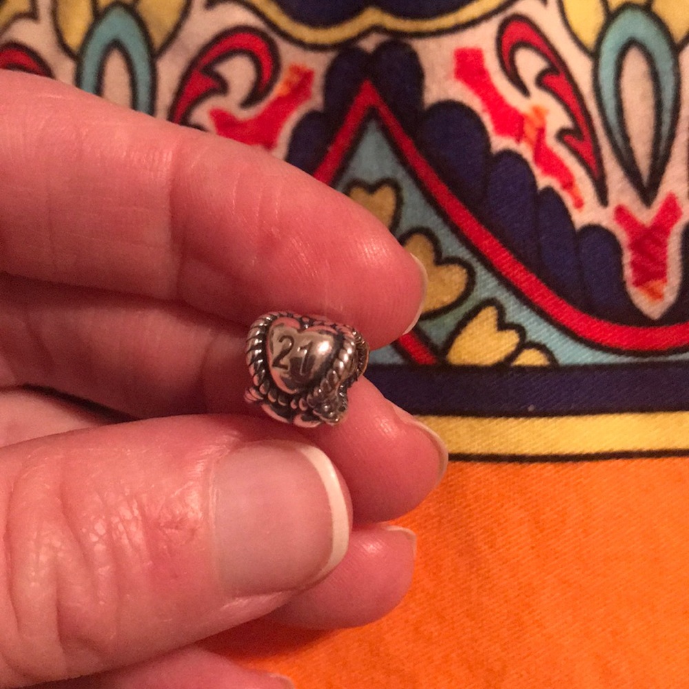 Pandora 21 bead sterling silver